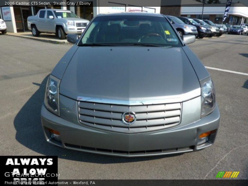 Stealth Gray / Ebony 2006 Cadillac CTS Sedan