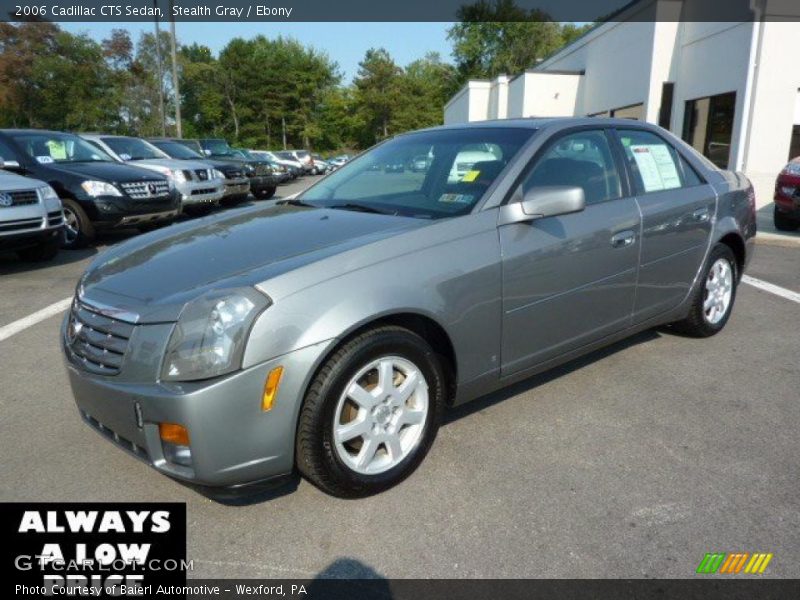 Stealth Gray / Ebony 2006 Cadillac CTS Sedan