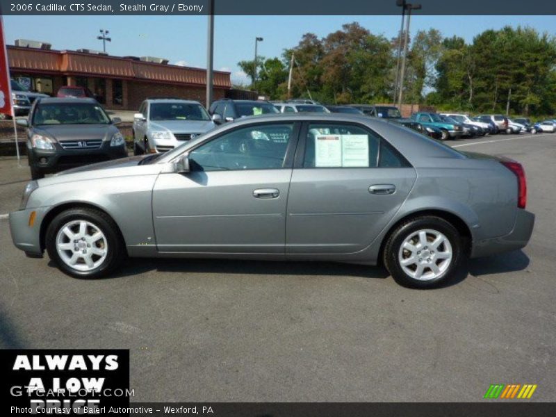 Stealth Gray / Ebony 2006 Cadillac CTS Sedan