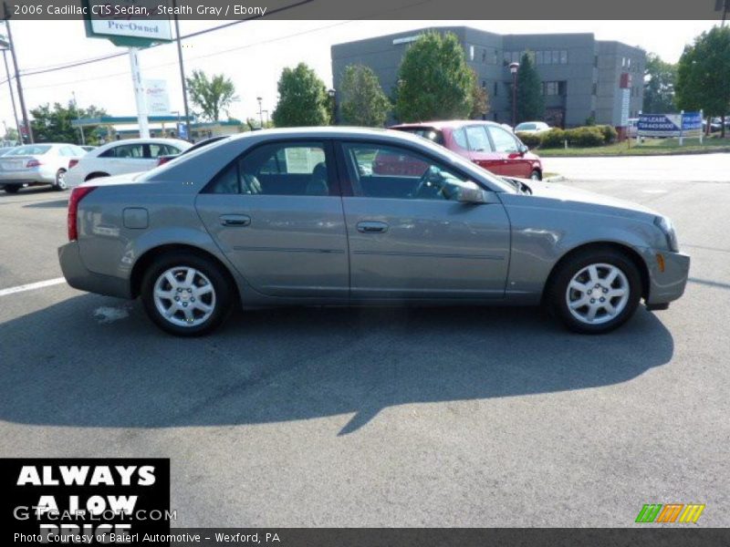Stealth Gray / Ebony 2006 Cadillac CTS Sedan