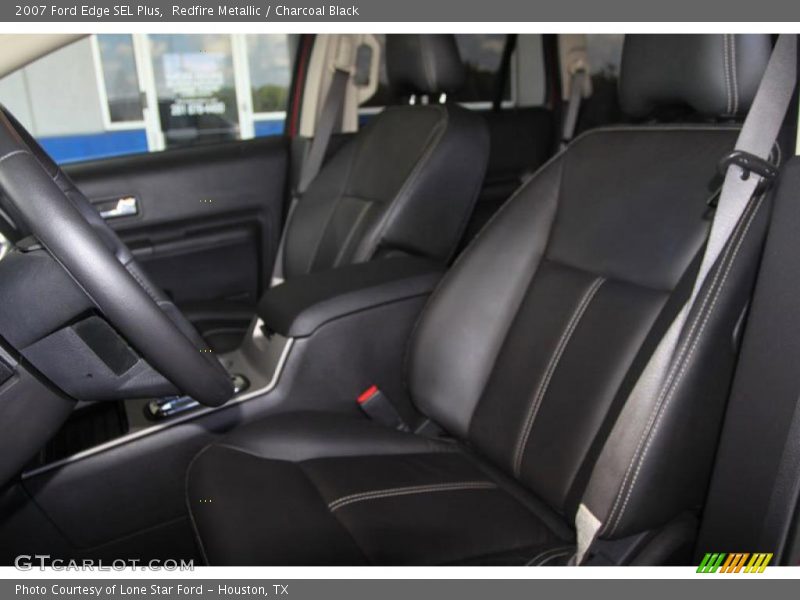 Redfire Metallic / Charcoal Black 2007 Ford Edge SEL Plus