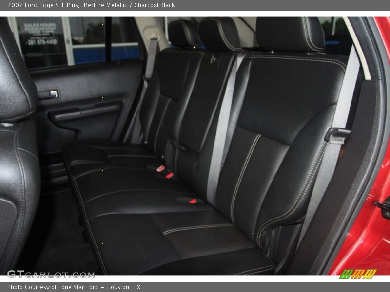 Redfire Metallic / Charcoal Black 2007 Ford Edge SEL Plus
