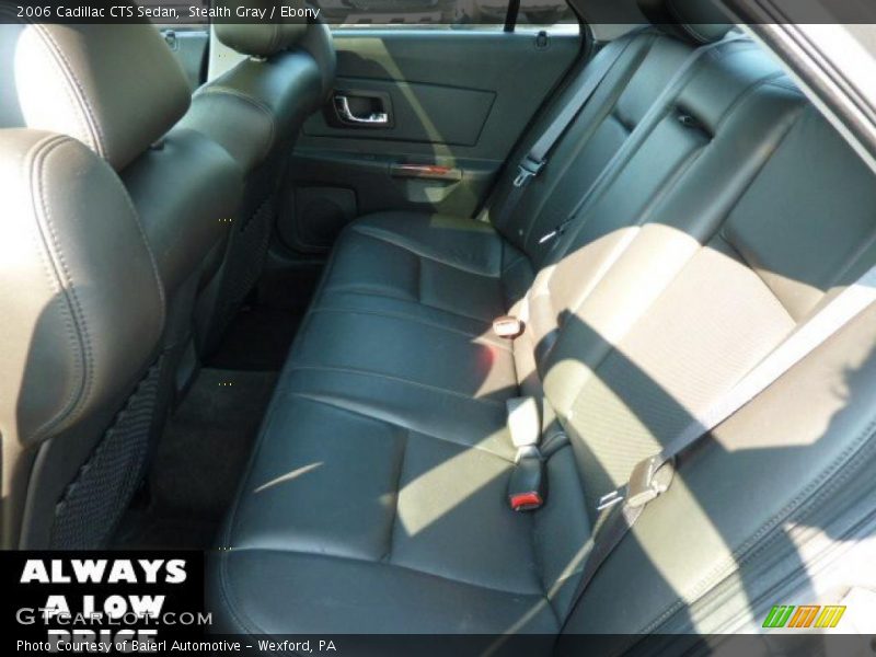 Stealth Gray / Ebony 2006 Cadillac CTS Sedan