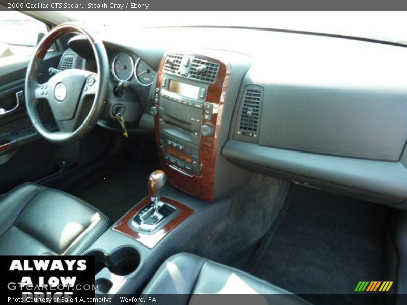 Stealth Gray / Ebony 2006 Cadillac CTS Sedan