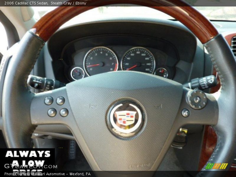 Stealth Gray / Ebony 2006 Cadillac CTS Sedan