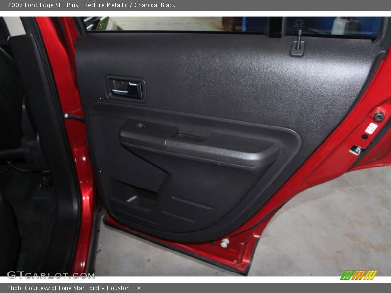 Redfire Metallic / Charcoal Black 2007 Ford Edge SEL Plus