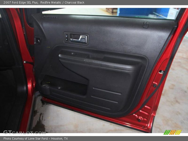 Redfire Metallic / Charcoal Black 2007 Ford Edge SEL Plus