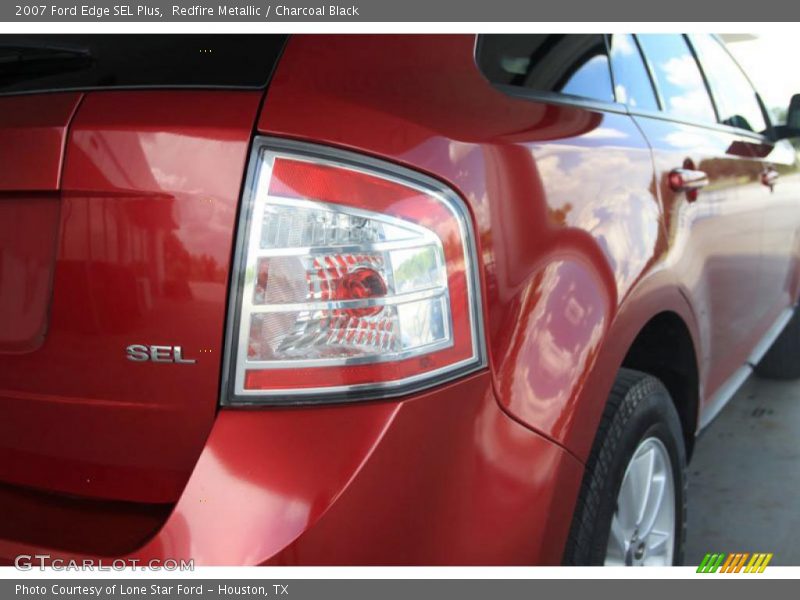 Redfire Metallic / Charcoal Black 2007 Ford Edge SEL Plus
