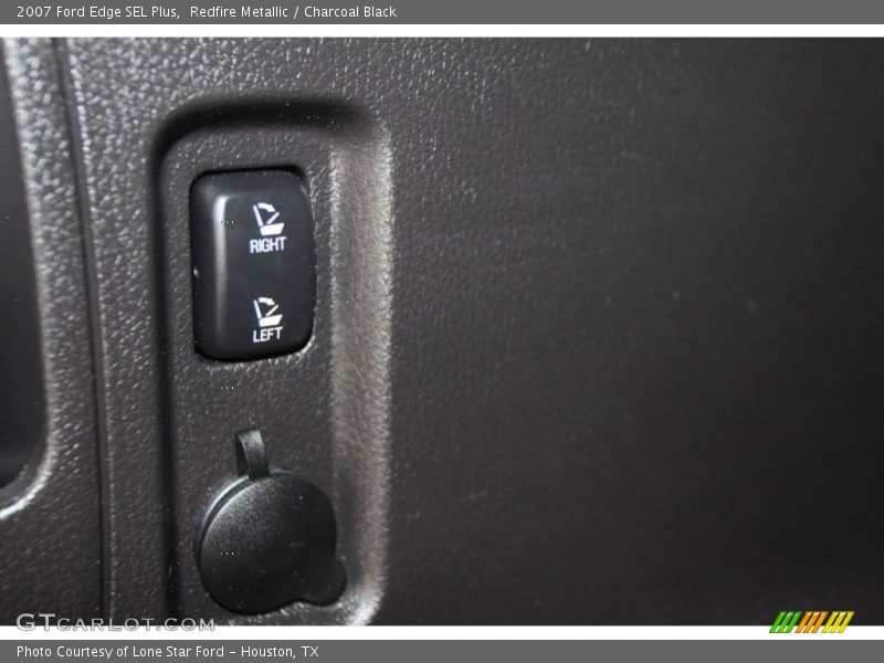Redfire Metallic / Charcoal Black 2007 Ford Edge SEL Plus