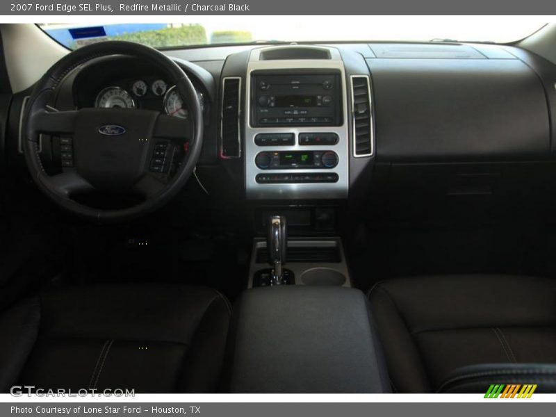 Redfire Metallic / Charcoal Black 2007 Ford Edge SEL Plus
