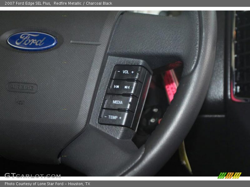 Redfire Metallic / Charcoal Black 2007 Ford Edge SEL Plus
