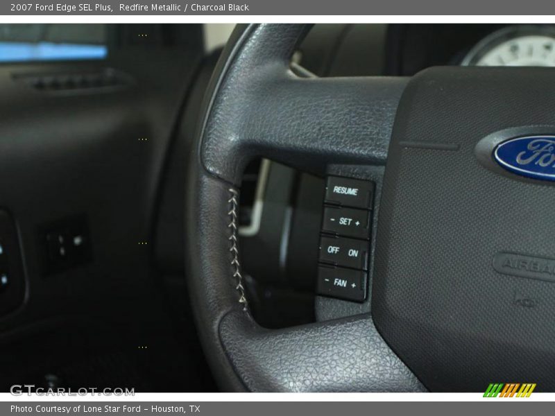 Redfire Metallic / Charcoal Black 2007 Ford Edge SEL Plus