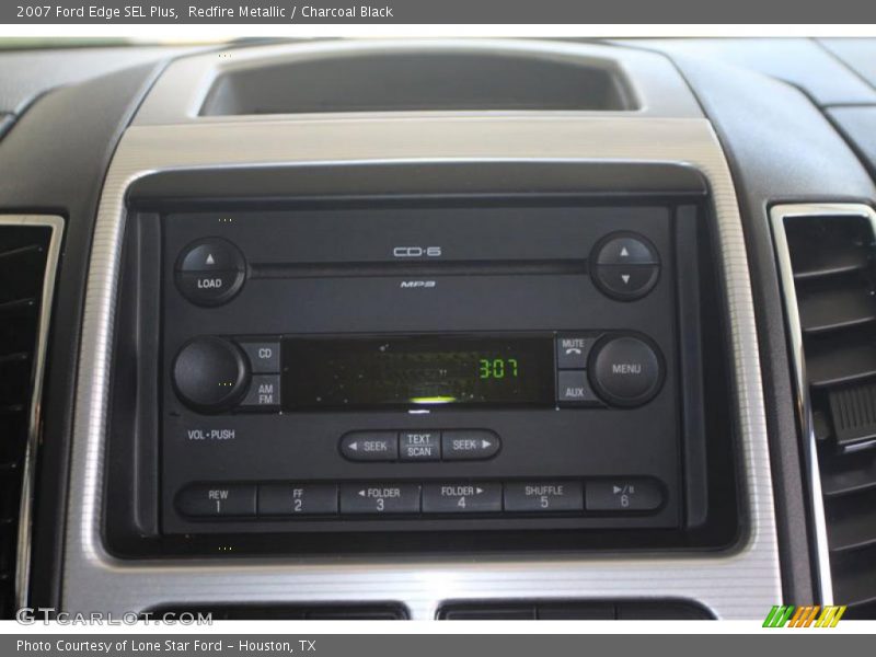 Redfire Metallic / Charcoal Black 2007 Ford Edge SEL Plus