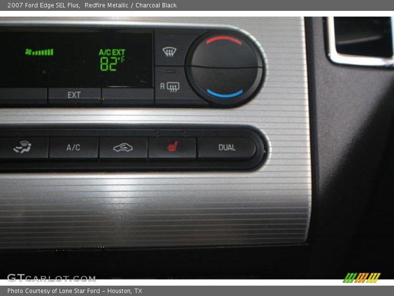 Redfire Metallic / Charcoal Black 2007 Ford Edge SEL Plus