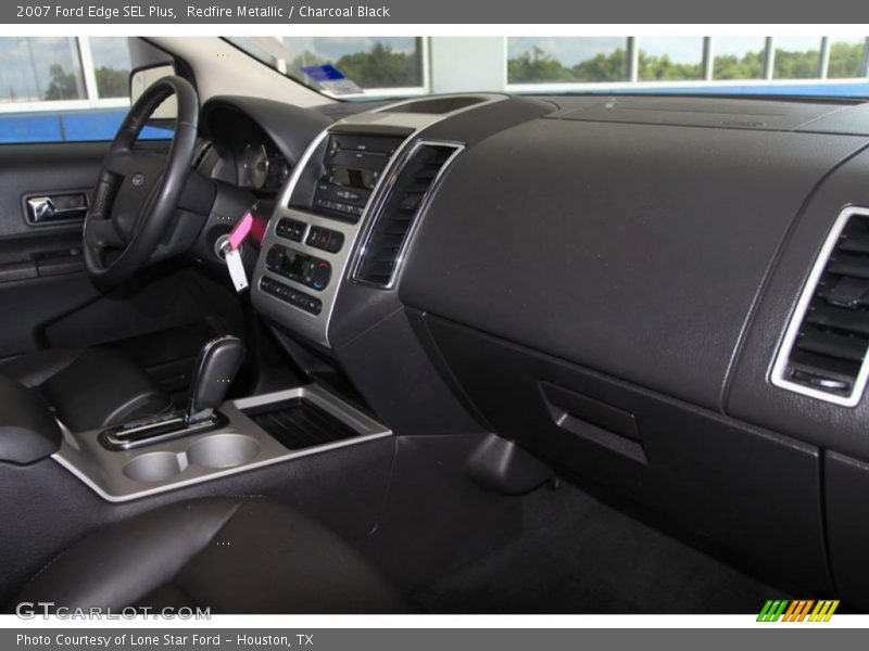 Redfire Metallic / Charcoal Black 2007 Ford Edge SEL Plus