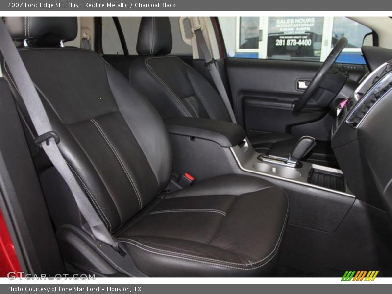 Redfire Metallic / Charcoal Black 2007 Ford Edge SEL Plus