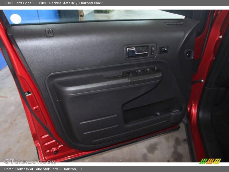 Redfire Metallic / Charcoal Black 2007 Ford Edge SEL Plus