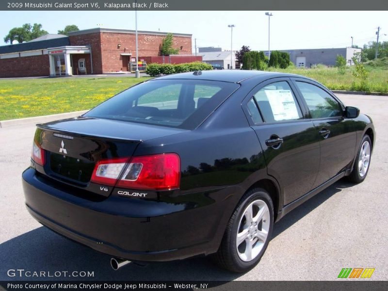 Kalapana Black / Black 2009 Mitsubishi Galant Sport V6