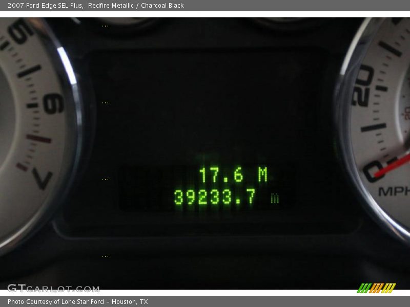 Redfire Metallic / Charcoal Black 2007 Ford Edge SEL Plus