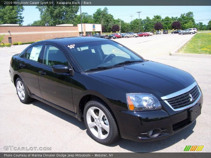 Kalapana Black / Black 2009 Mitsubishi Galant Sport V6