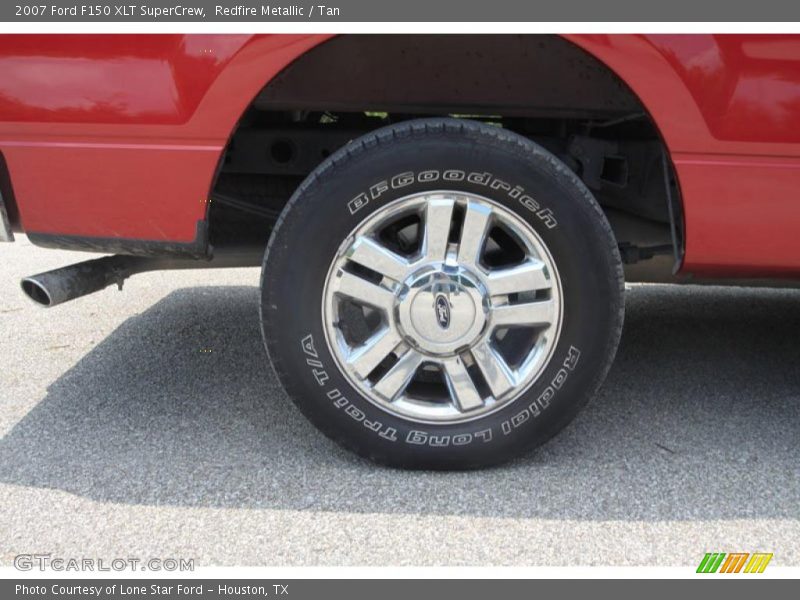 Redfire Metallic / Tan 2007 Ford F150 XLT SuperCrew