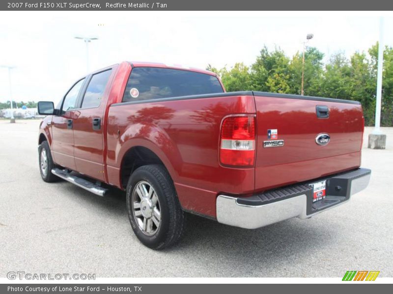 Redfire Metallic / Tan 2007 Ford F150 XLT SuperCrew