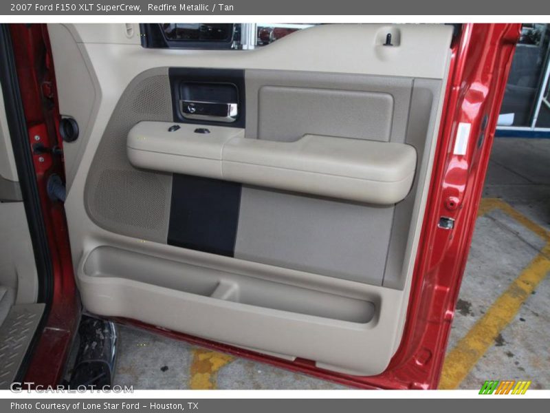 Redfire Metallic / Tan 2007 Ford F150 XLT SuperCrew