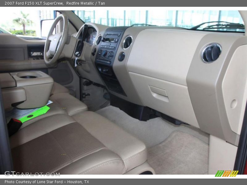 Redfire Metallic / Tan 2007 Ford F150 XLT SuperCrew