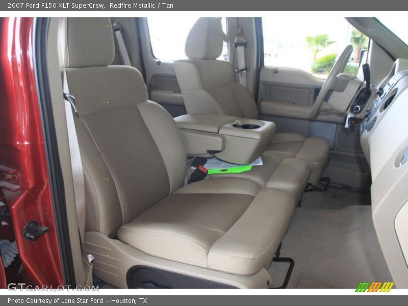 Redfire Metallic / Tan 2007 Ford F150 XLT SuperCrew