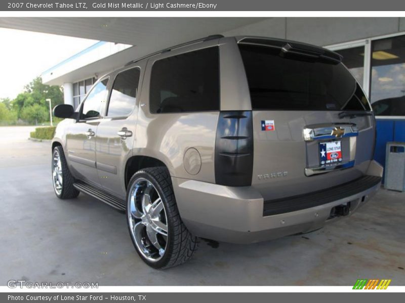 Gold Mist Metallic / Light Cashmere/Ebony 2007 Chevrolet Tahoe LTZ