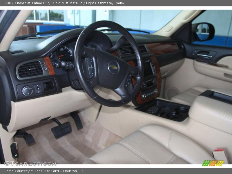 Gold Mist Metallic / Light Cashmere/Ebony 2007 Chevrolet Tahoe LTZ