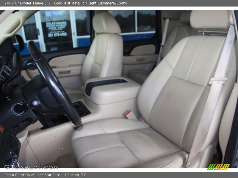 Gold Mist Metallic / Light Cashmere/Ebony 2007 Chevrolet Tahoe LTZ