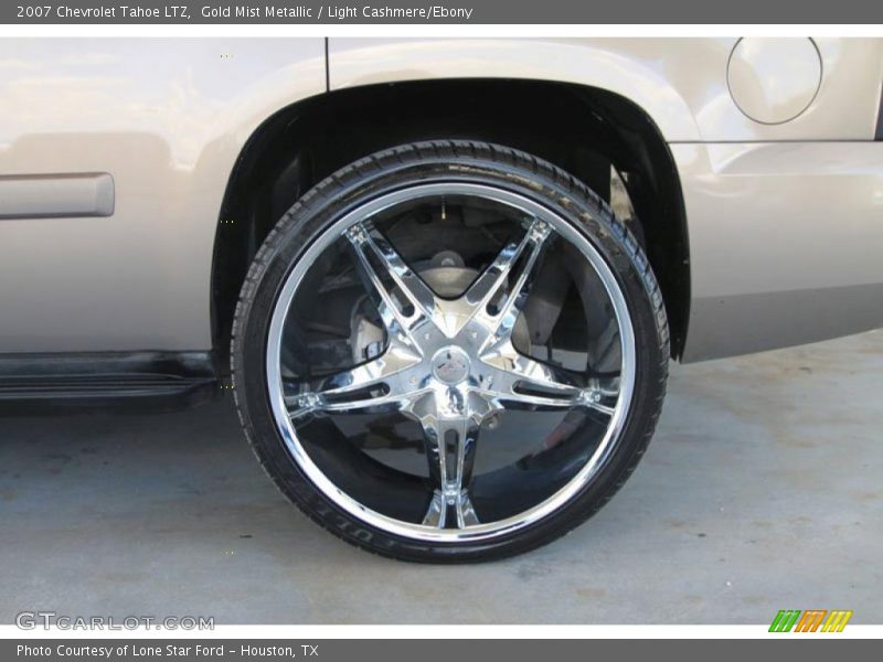 Gold Mist Metallic / Light Cashmere/Ebony 2007 Chevrolet Tahoe LTZ