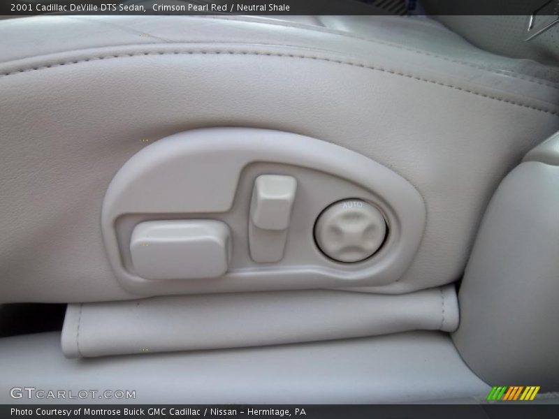 Crimson Pearl Red / Neutral Shale 2001 Cadillac DeVille DTS Sedan