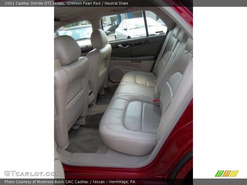 Crimson Pearl Red / Neutral Shale 2001 Cadillac DeVille DTS Sedan