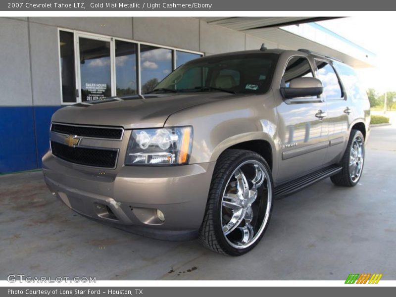 Gold Mist Metallic / Light Cashmere/Ebony 2007 Chevrolet Tahoe LTZ