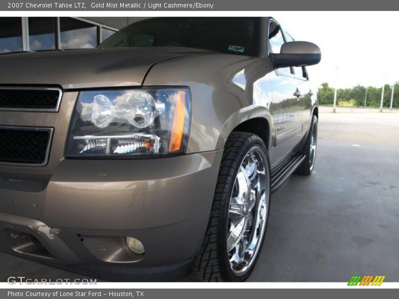 Gold Mist Metallic / Light Cashmere/Ebony 2007 Chevrolet Tahoe LTZ