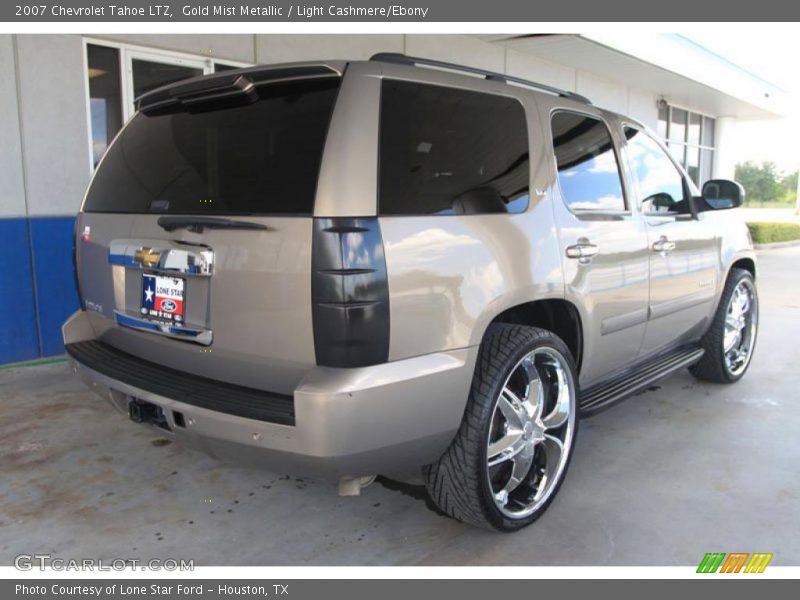 Gold Mist Metallic / Light Cashmere/Ebony 2007 Chevrolet Tahoe LTZ