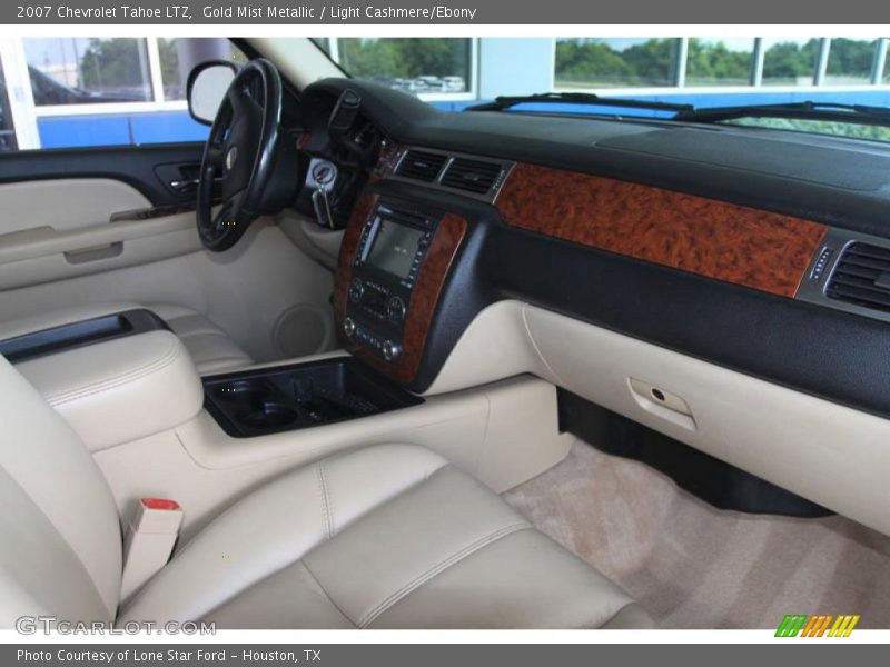 Gold Mist Metallic / Light Cashmere/Ebony 2007 Chevrolet Tahoe LTZ