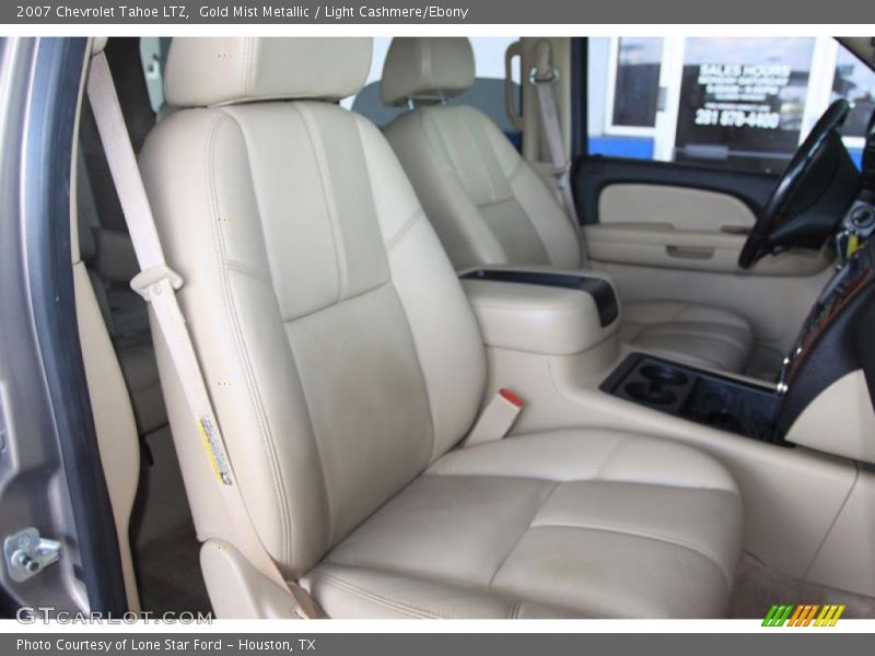 Gold Mist Metallic / Light Cashmere/Ebony 2007 Chevrolet Tahoe LTZ