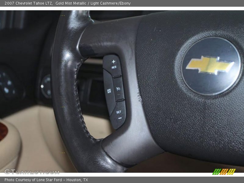 Gold Mist Metallic / Light Cashmere/Ebony 2007 Chevrolet Tahoe LTZ