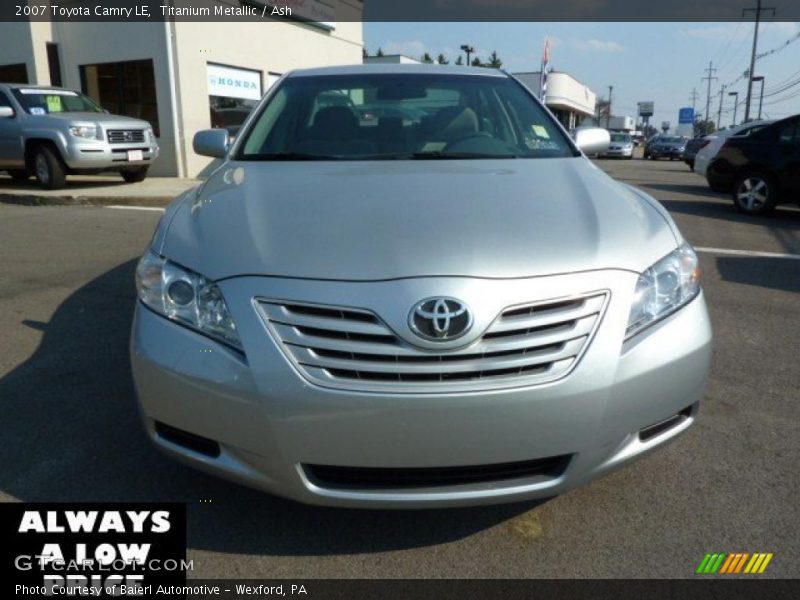 Titanium Metallic / Ash 2007 Toyota Camry LE