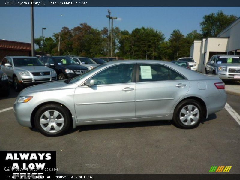 Titanium Metallic / Ash 2007 Toyota Camry LE
