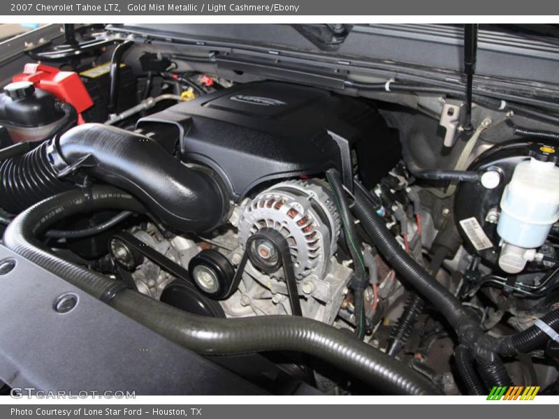 Gold Mist Metallic / Light Cashmere/Ebony 2007 Chevrolet Tahoe LTZ