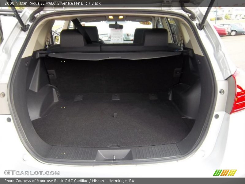 Silver Ice Metallic / Black 2008 Nissan Rogue SL AWD