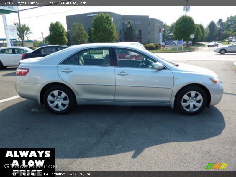 Titanium Metallic / Ash 2007 Toyota Camry LE