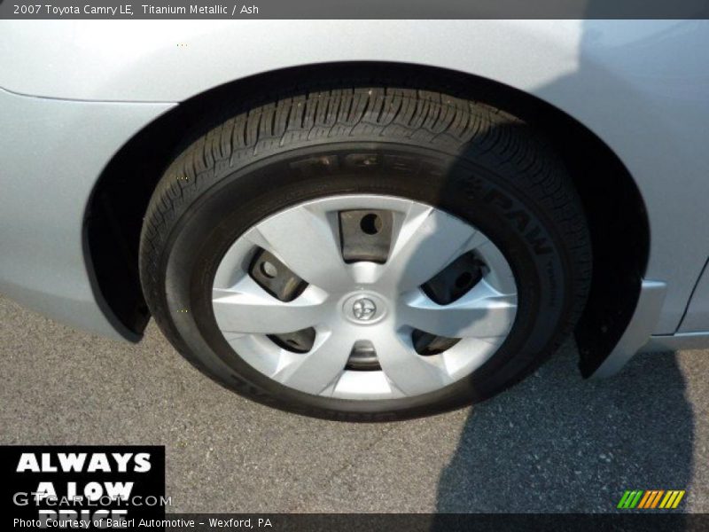 Titanium Metallic / Ash 2007 Toyota Camry LE