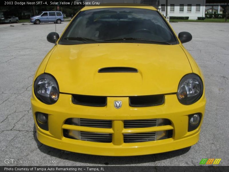 Solar Yellow / Dark Slate Gray 2003 Dodge Neon SRT-4
