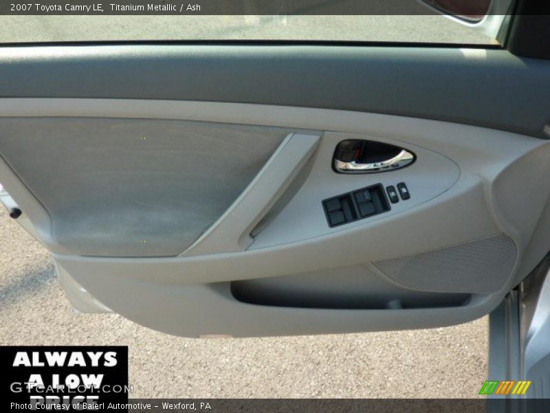 Titanium Metallic / Ash 2007 Toyota Camry LE