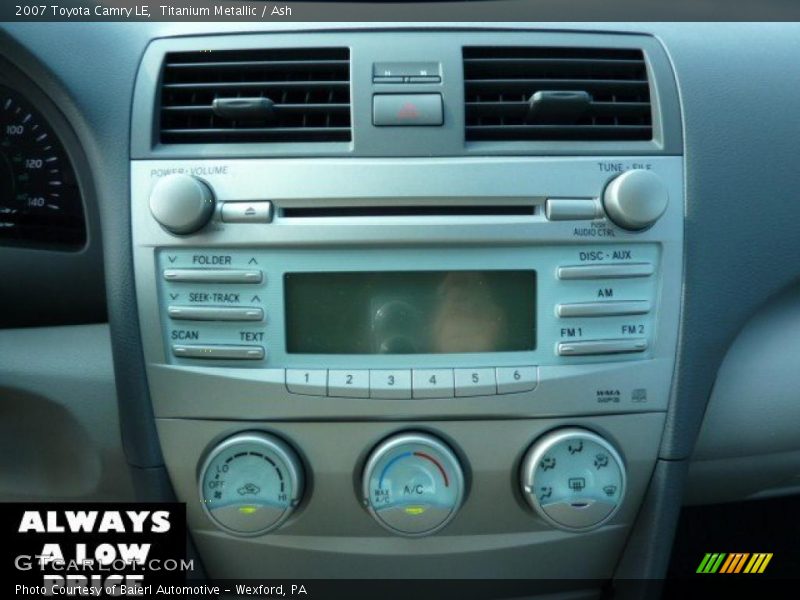 Titanium Metallic / Ash 2007 Toyota Camry LE